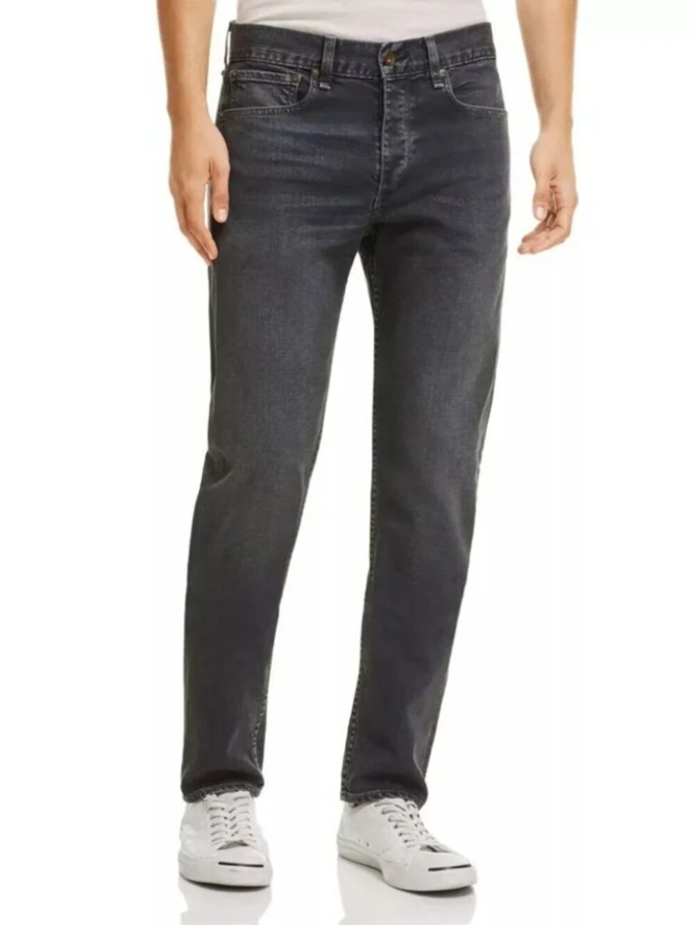 Rag & Bone Signature Fit 2 Slim Fit Jeans Gabby Grey Cotton Stretch Size 30 NWT